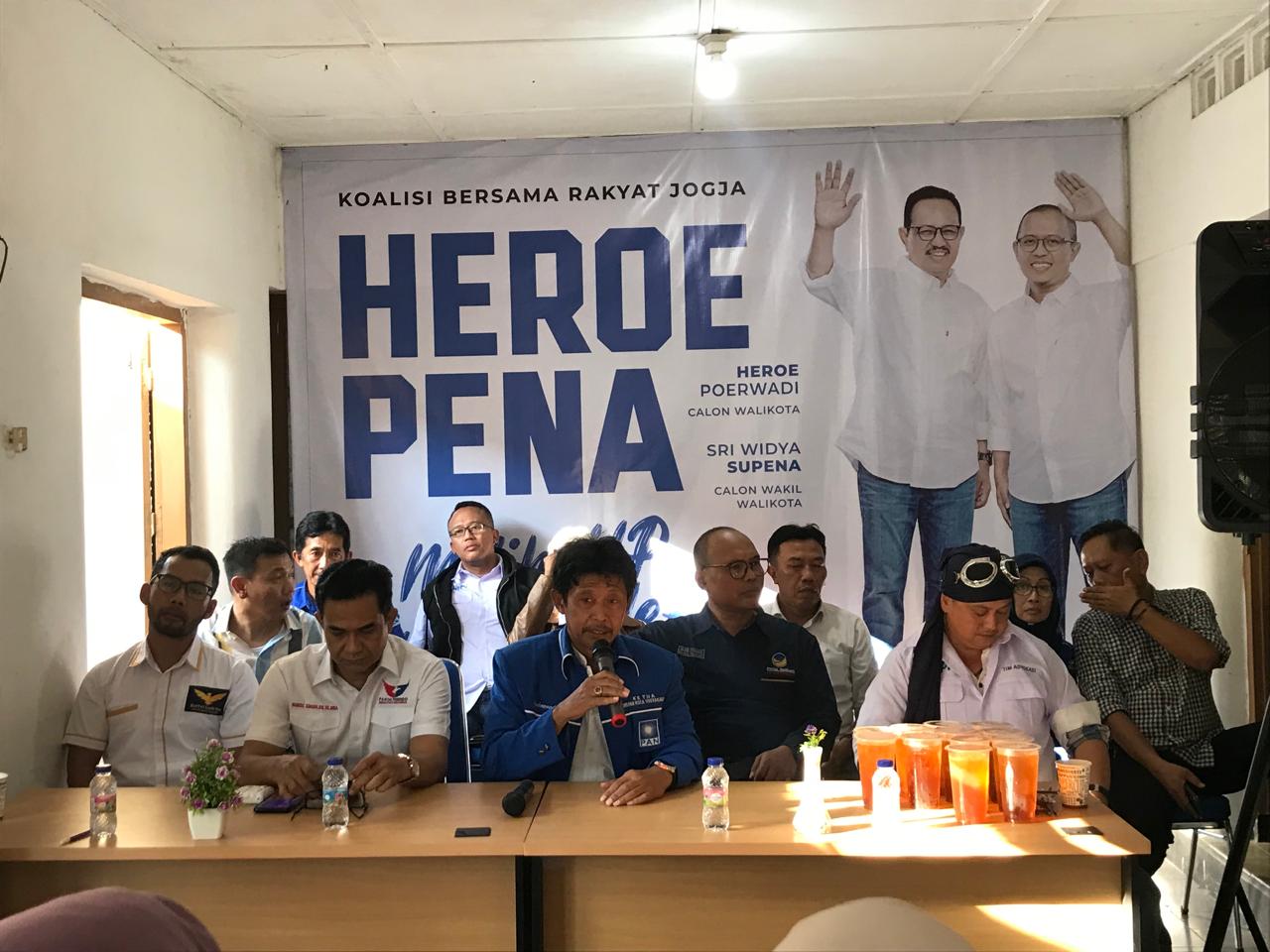 Koalisi Bersama Rakyat Jogja Bantah 4 Anggota Partainya Berpaling dari Heroe-Pena