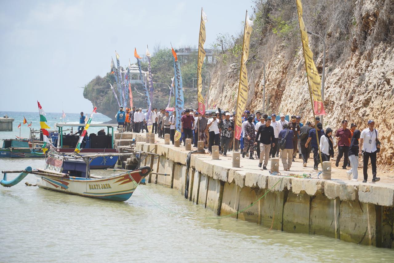 PPP Gesing Gunungkidul Diresmikan, Siap Suplai 5.000 Ton Ikan Per Tahun