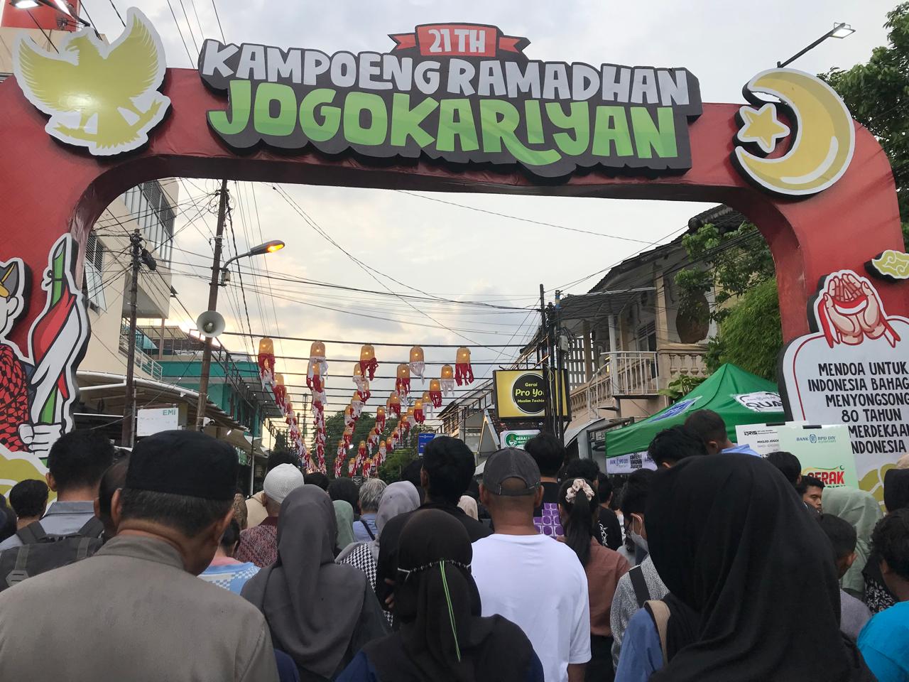 Kampung Ramadhan Jogokariyan Kembali Digelar, Berbagai Jenis Makanan Tersedia dari 390 Penjual