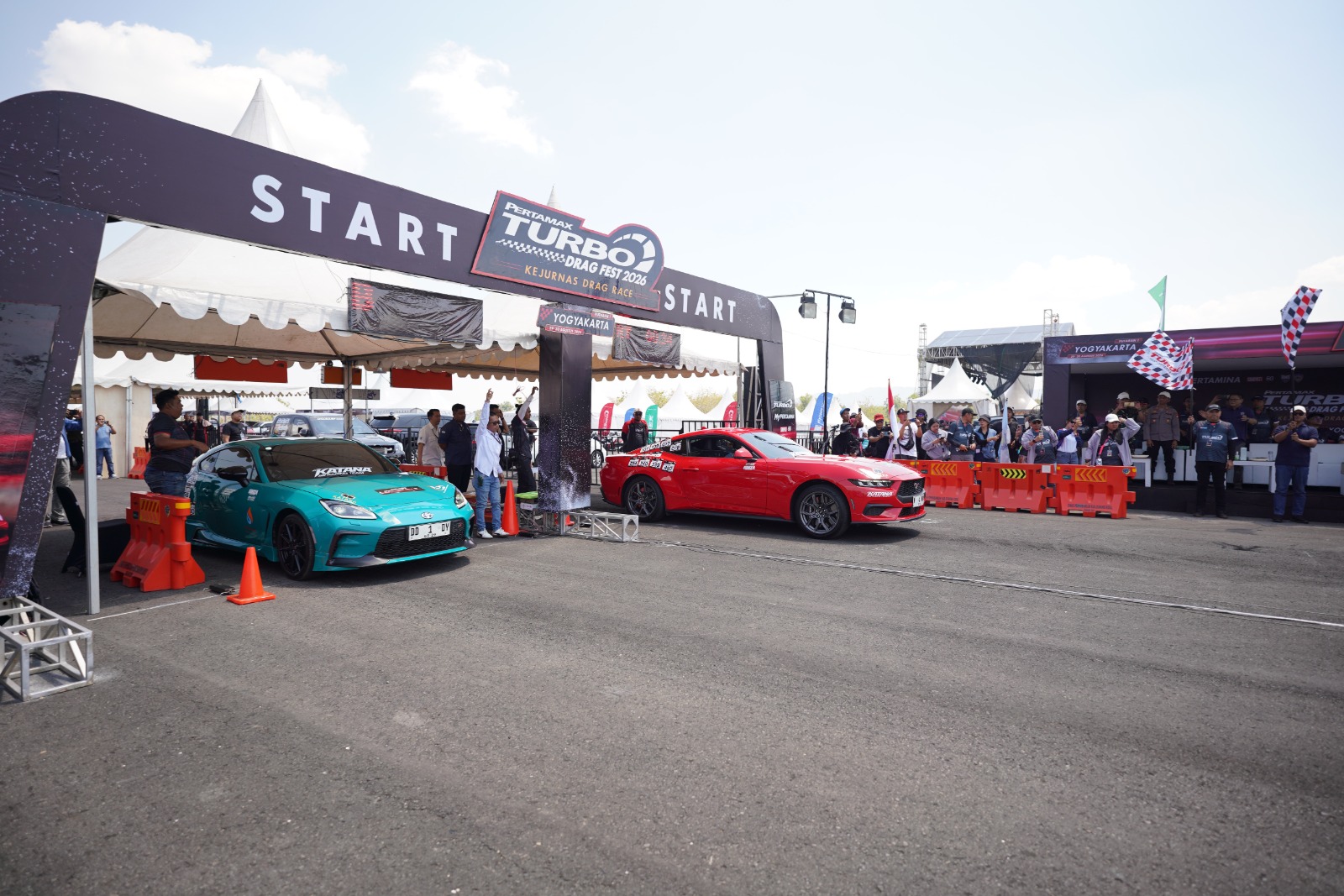 479 Dragster Ramaikan Putaran 4 Kejurnas Drag Race 2026 di Lanud Gading Yogyakarta