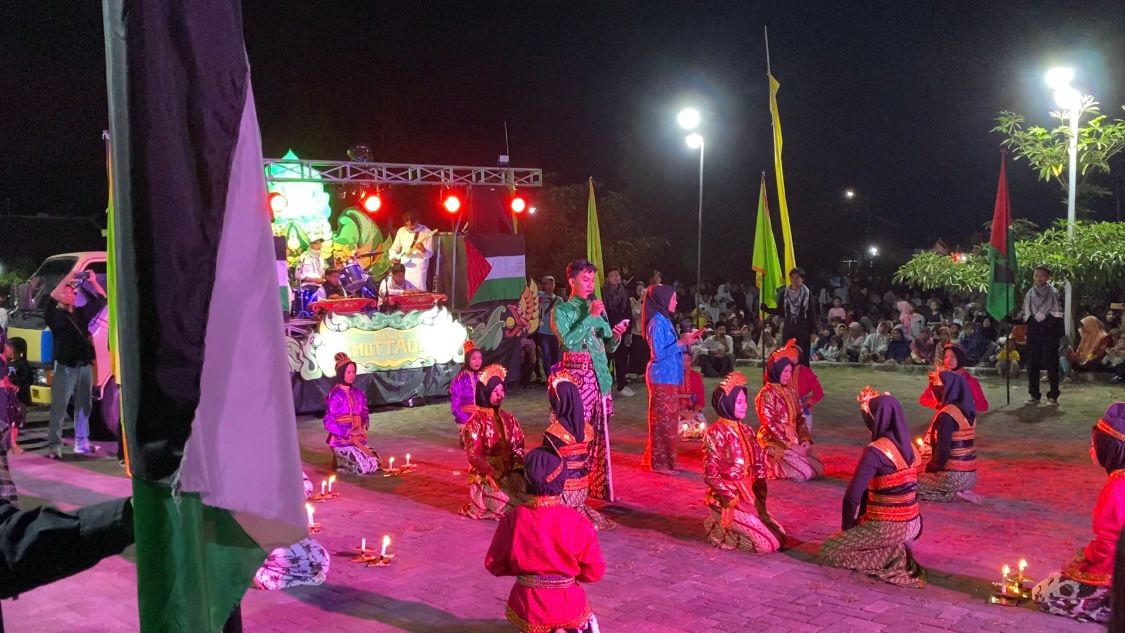 Kemeriahan Malam Idul Adha, Umat Muslim di Gunungkidul Ikuti Festival Takbir