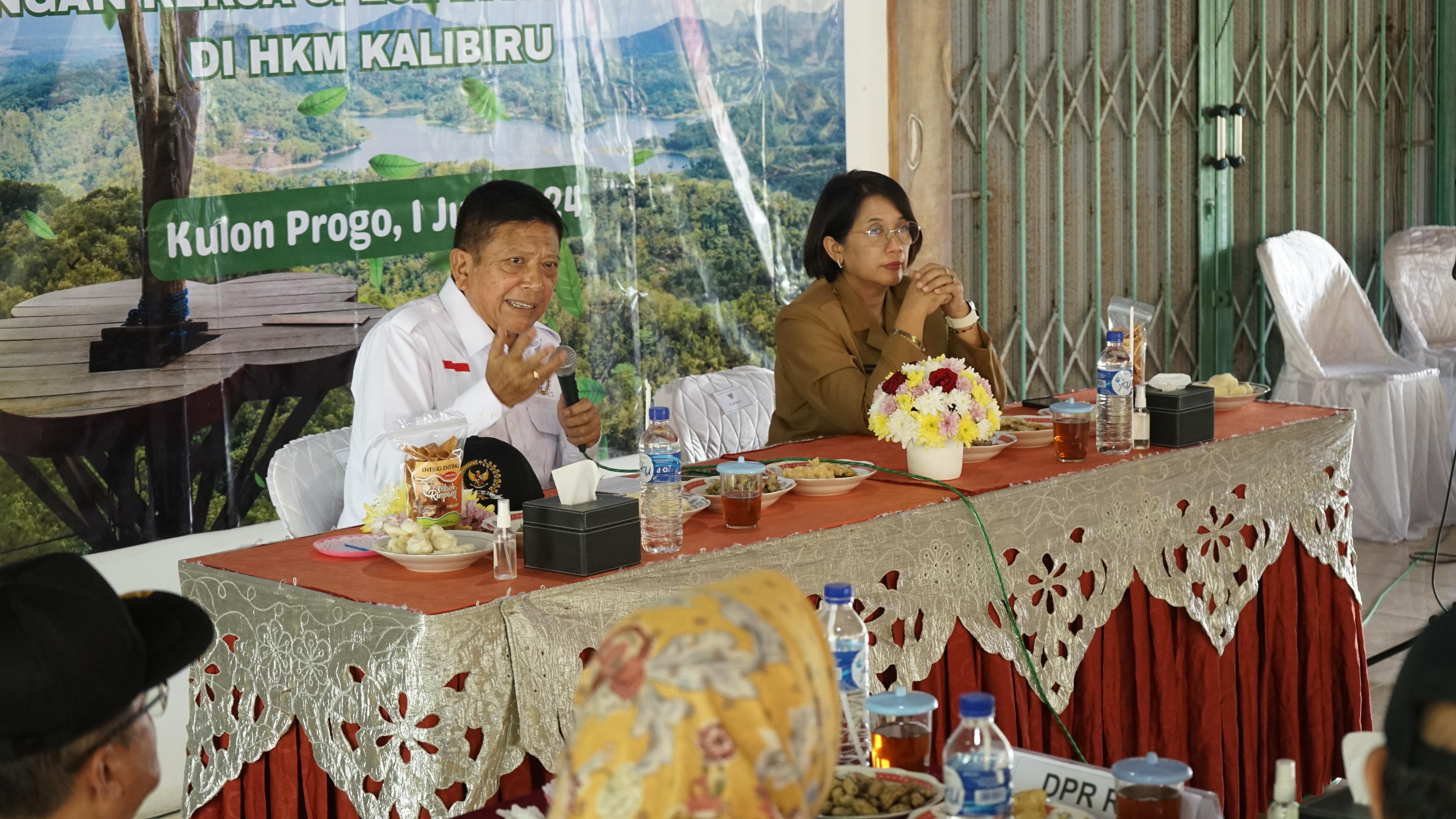 Komisi IV DPR RI Kunjungi Kawasan Agroforestry di Kulon Progo