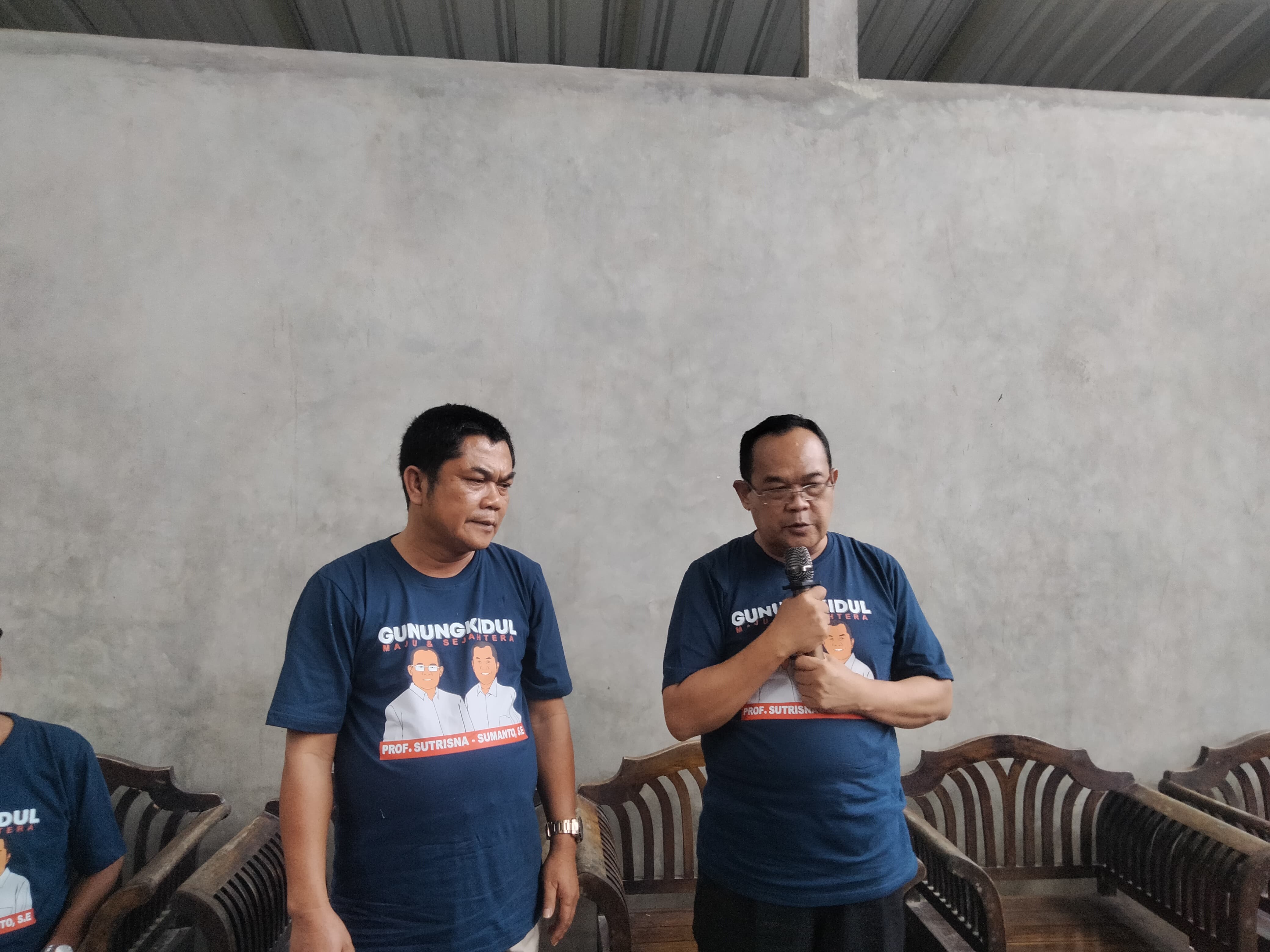 Rekomendasi dari Prabowo Diterima, Pasangan Sutrisna-Sumanto Yakin Kalahkan Petahana di Pilkada Gunungkidul