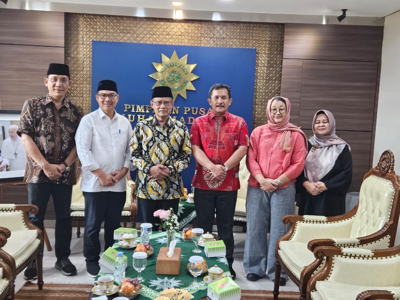 Calon Walikota Yogyakarta Hasto-Wawan Sowan Ketua PP Muhammadiyah Prof Haedar Nashir