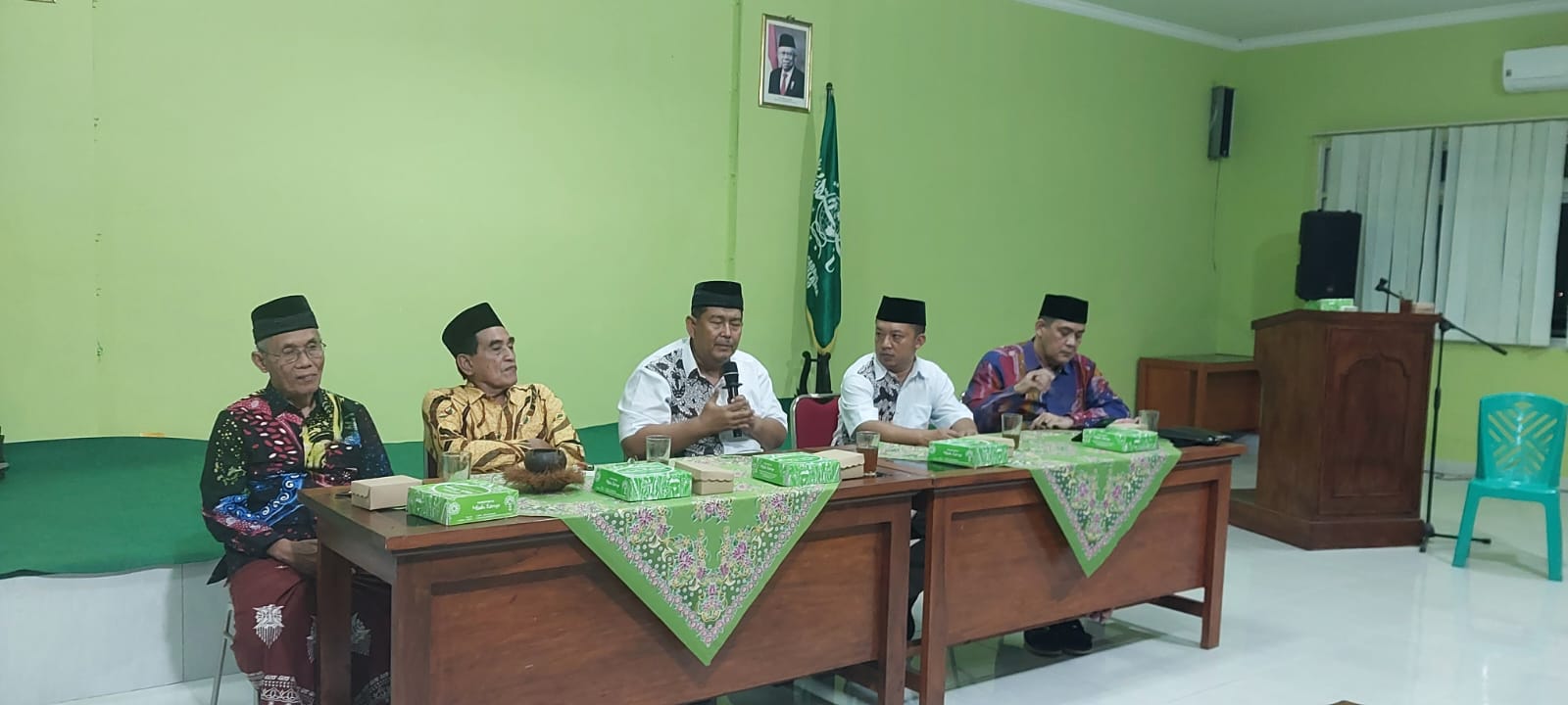 Pasangan Calon Agung-Ambar Bersilaturahmi dengan PCNU Kulon Progo