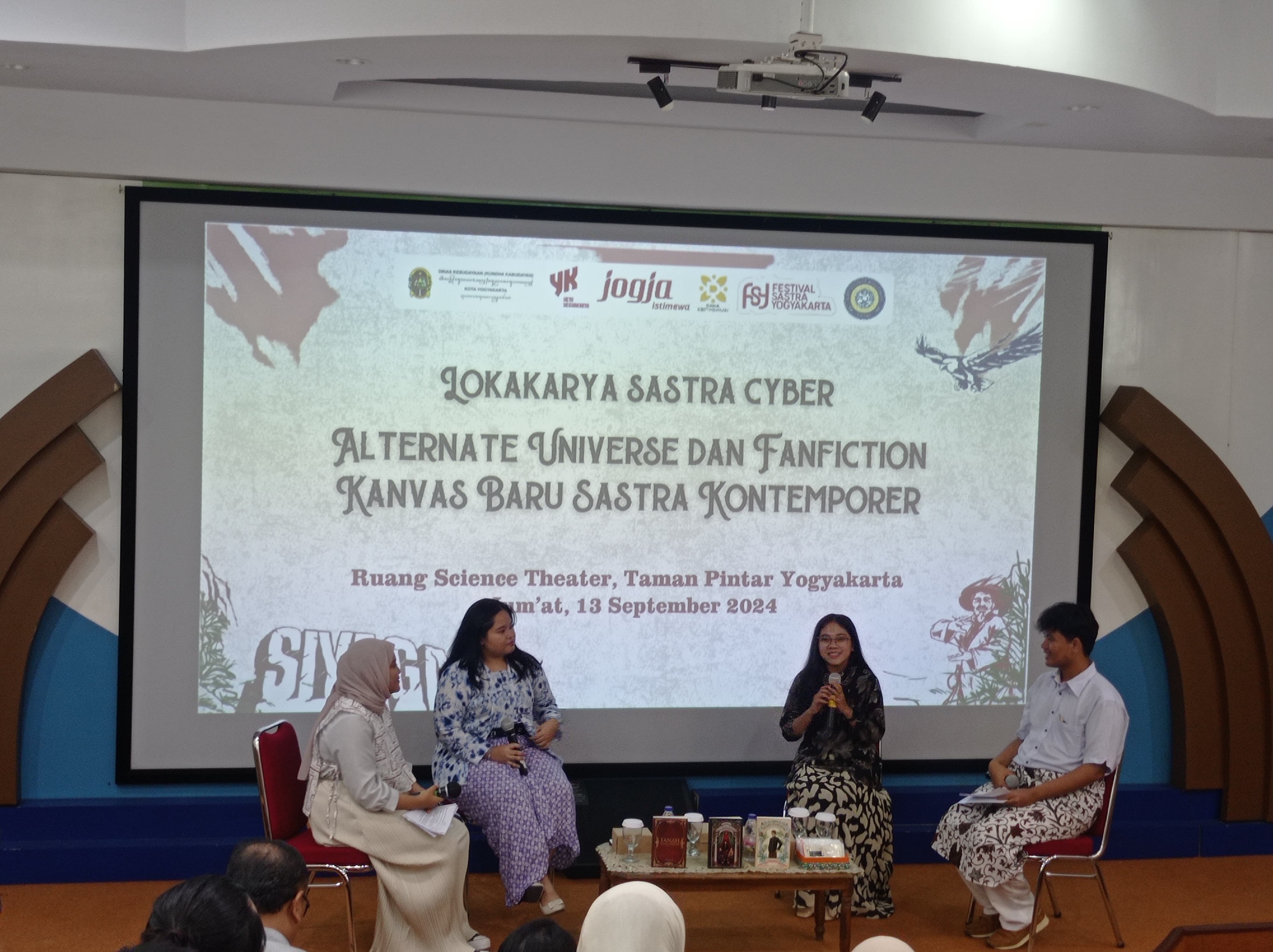 Disbud Kota Yogyakarta Gelar Lokarkarya Alternate Universe dan Fanfiction