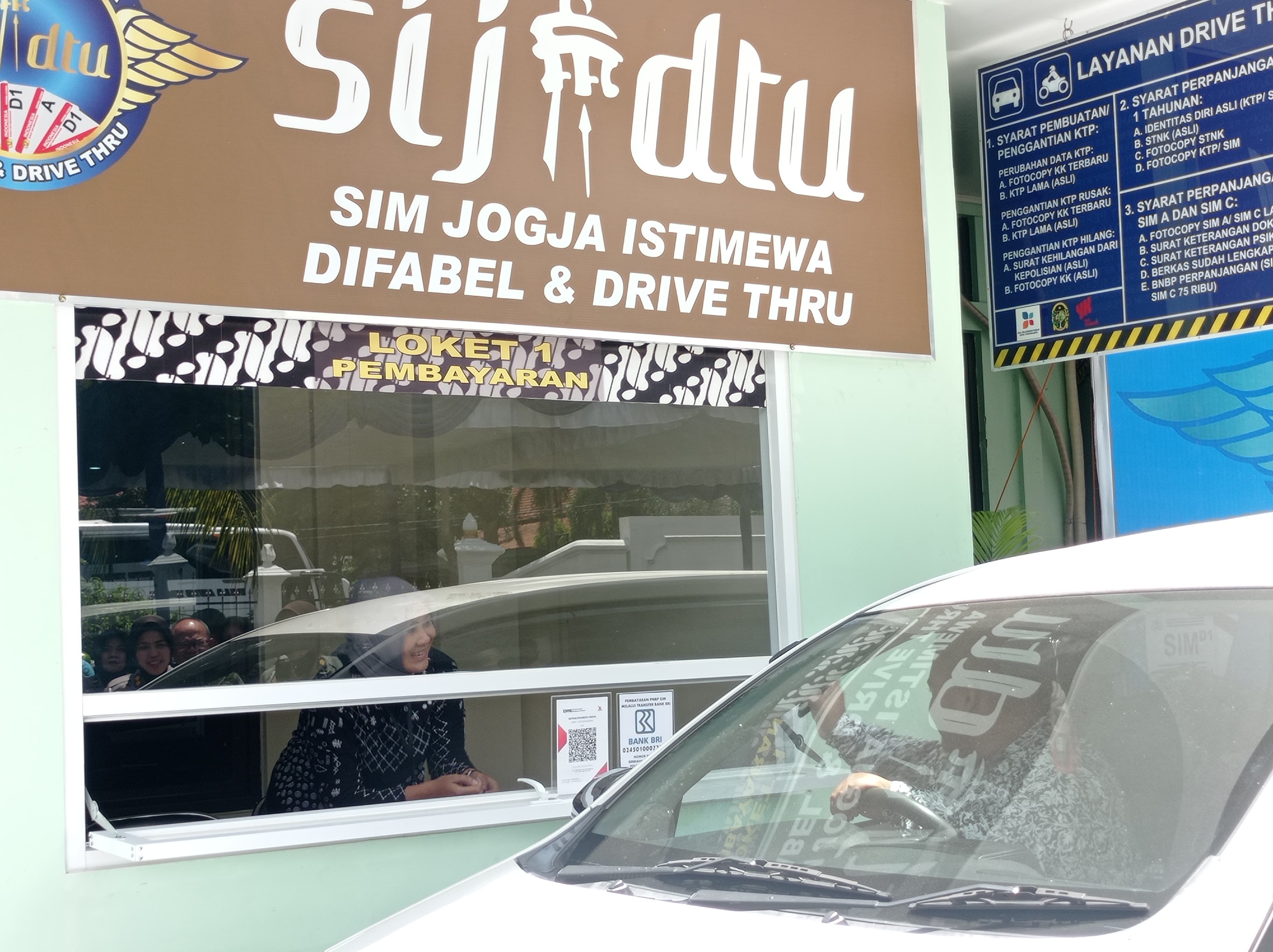 Layanan Perpanjangan SIM Secara Drive Thru "Sijidtu" Kini Tersedia di MPP Kota Yogyakarta