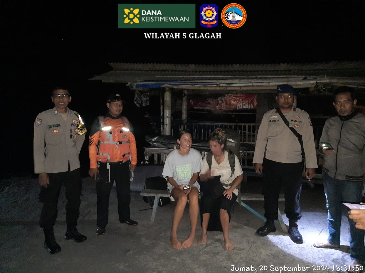 Dengan Perahu Layar, 2 Warga Negara Asing Mendarat di Kawasan Pantai Glagah