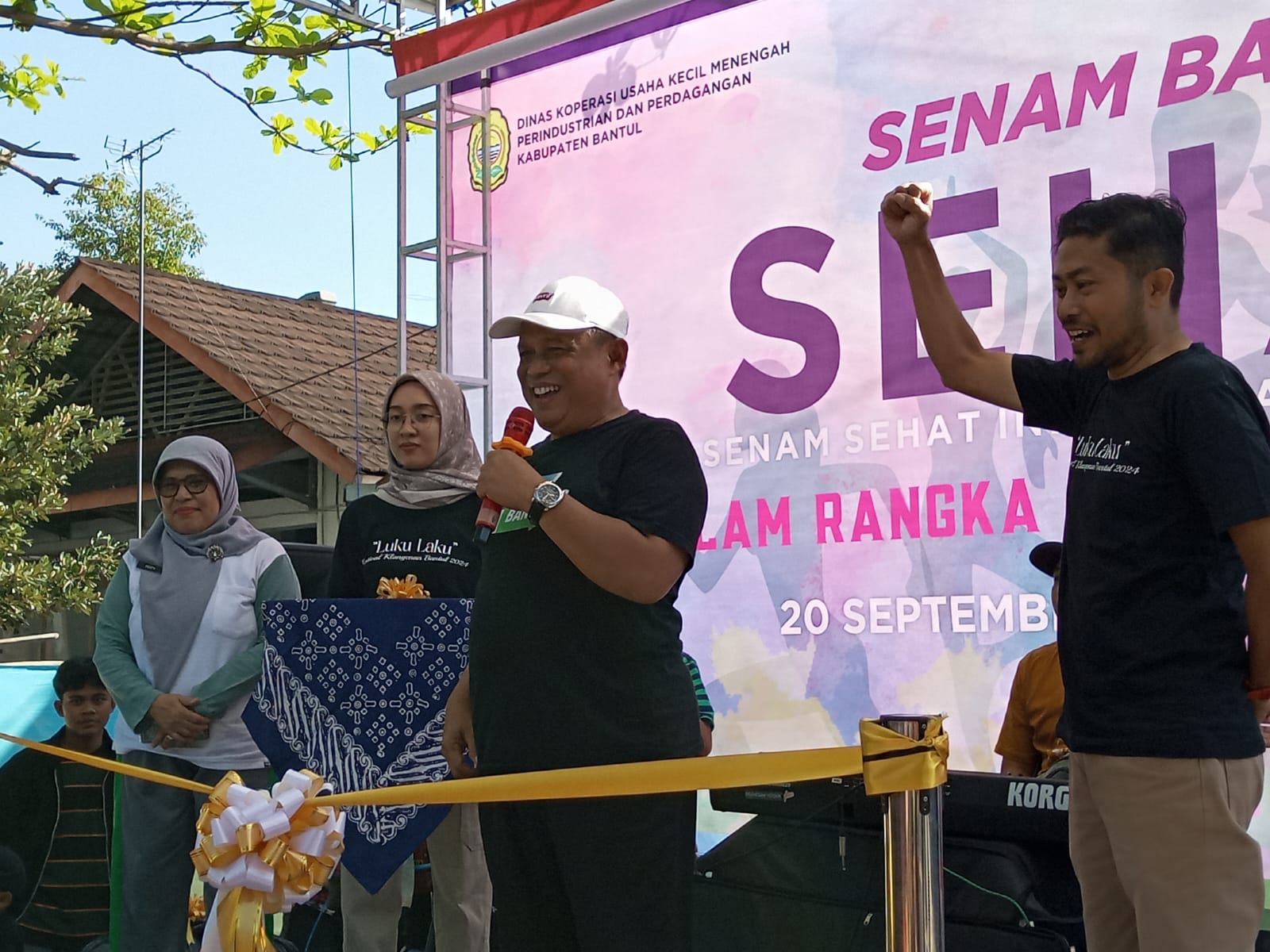 Penataan PKL, Inovasi Tapa Bersila DKUMKPP Bantul Dilaunching