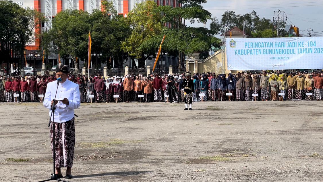 Dilaksanakan Pertama Kali, Hari Jadi Kabupaten Gunungkidul Tanggal 4 Oktober Berlangsung Meriah