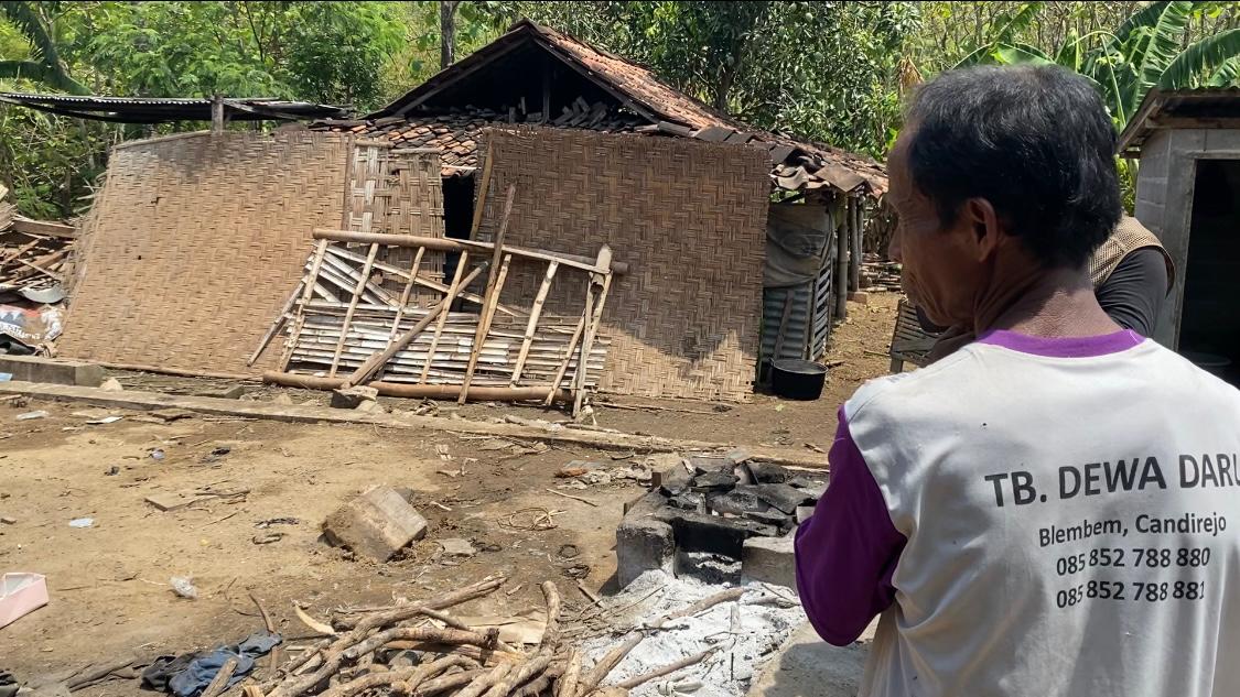 Dilanda Hujan Deras Disertai Angin Kencang, Puluhan Rumah Warga di Gunungkidul Rusak