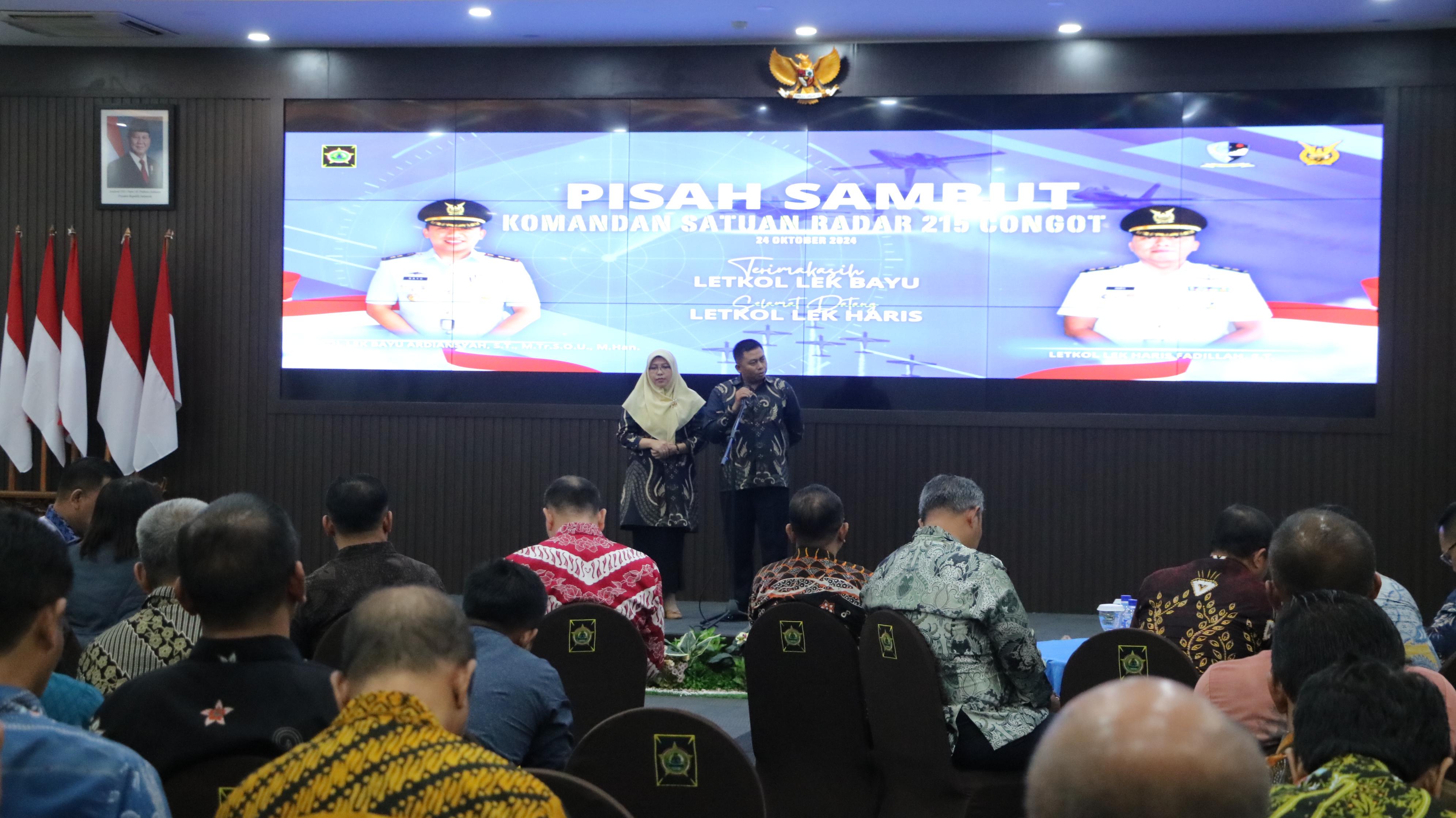 Satradar 215 Congot Miliki Komandan yang Baru