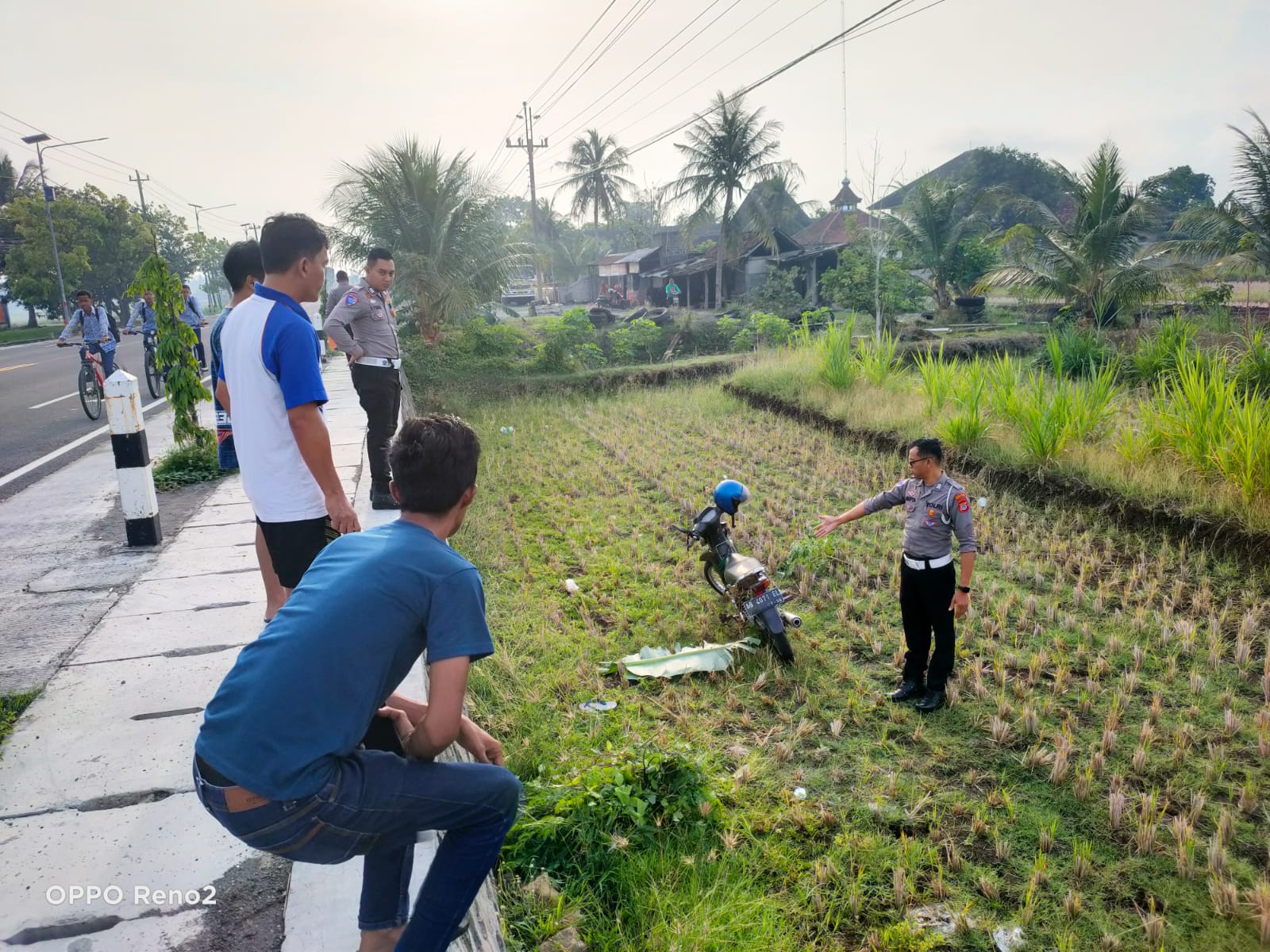 Jadi Korban Laka Tunggal, Seorang Lansia ditemukan Meninggal Dunia