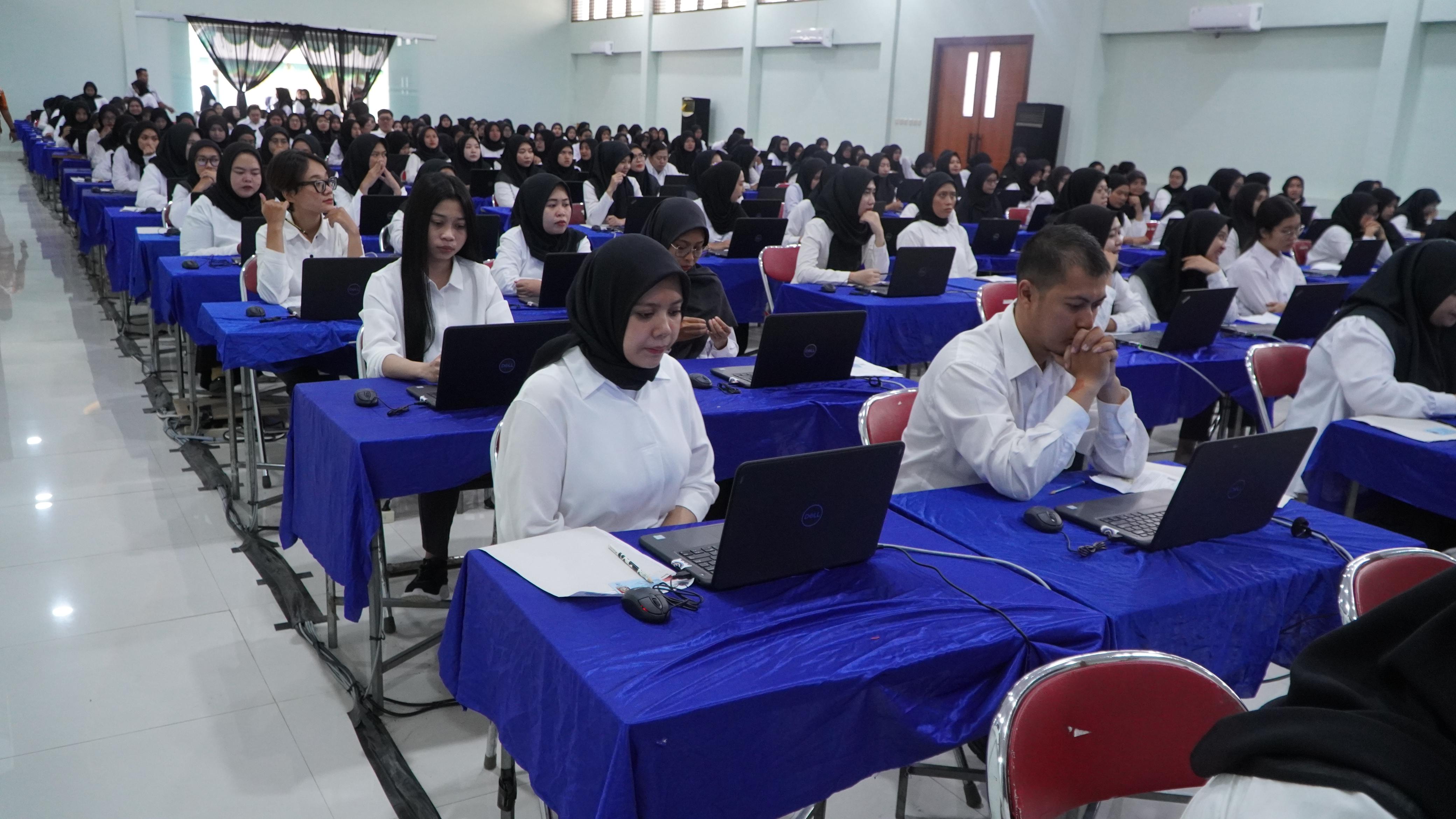 Ribuan CPNS Gunungkidul Mulai Jalani Tes Seleksi Kompetensi Dasar