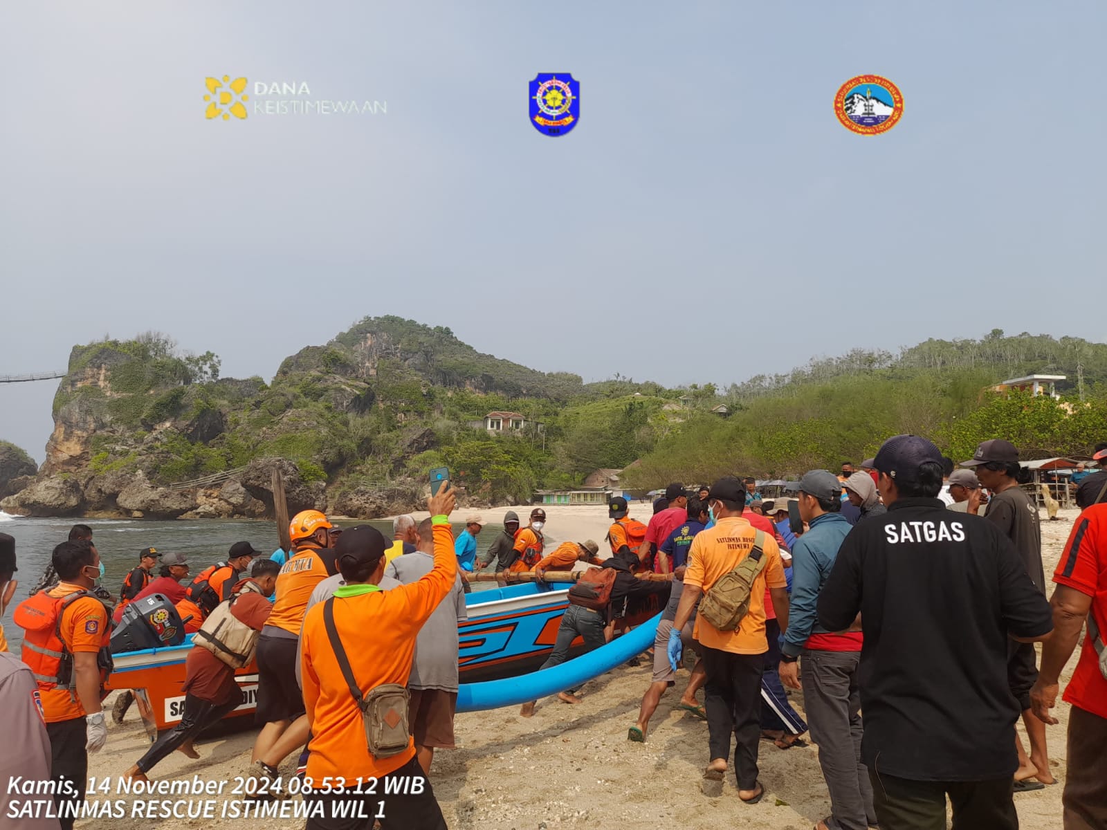 Pemancing Yang Hilang di Pantai Jogan Ditemukan Meninggal Dunia