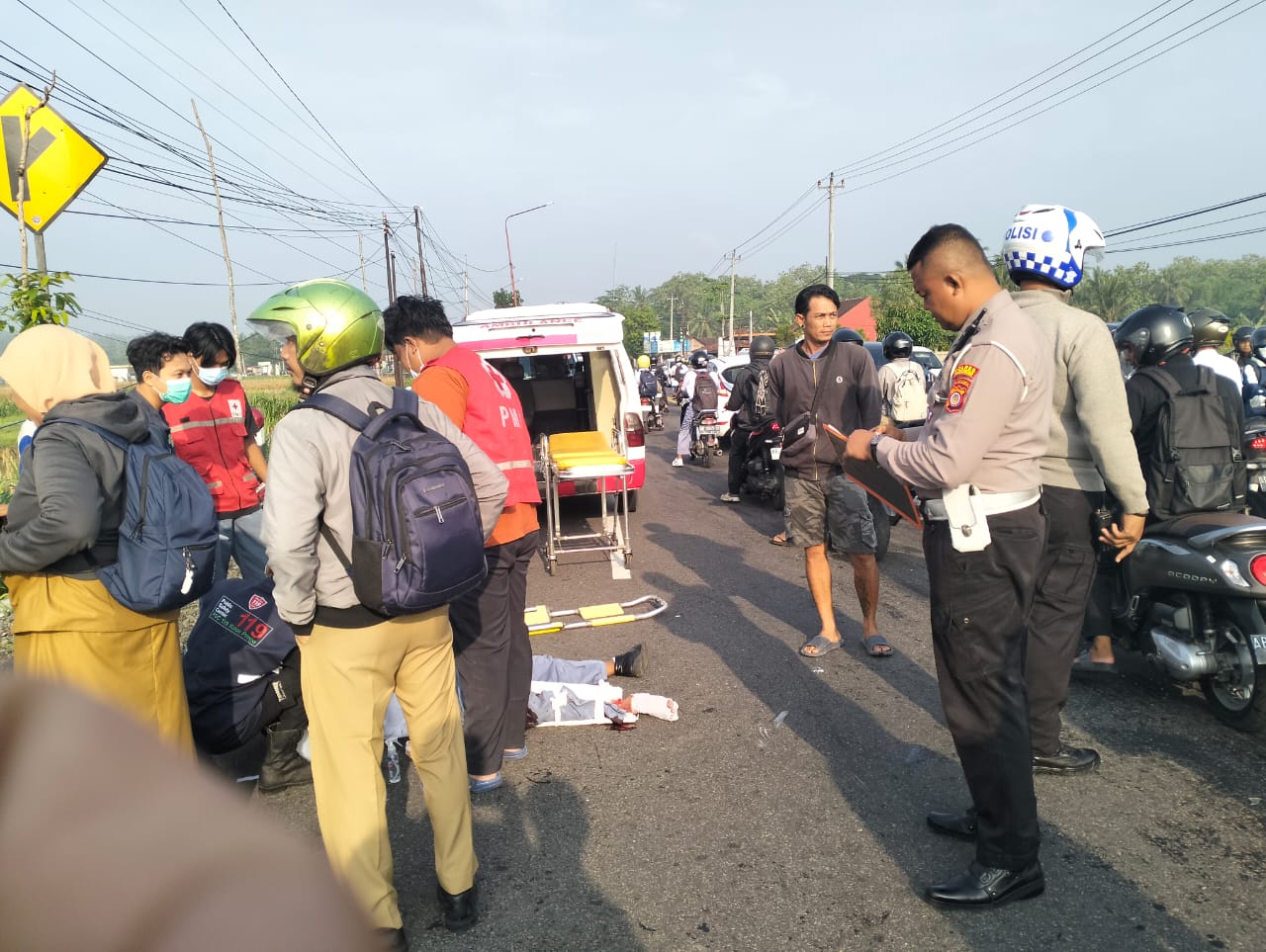 Kecelakaan Lalu Lintas, Satu Orang Alami Luka-luka