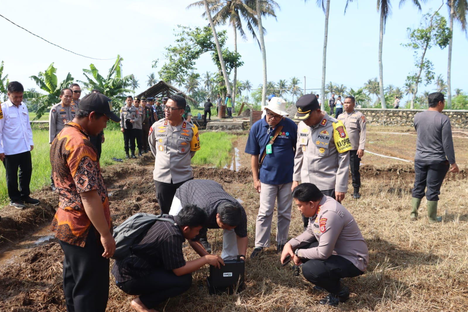 Dukung Ketahanan Pangan, Polda DIY Hidupkan Lahan Tidur Jadi Produktif