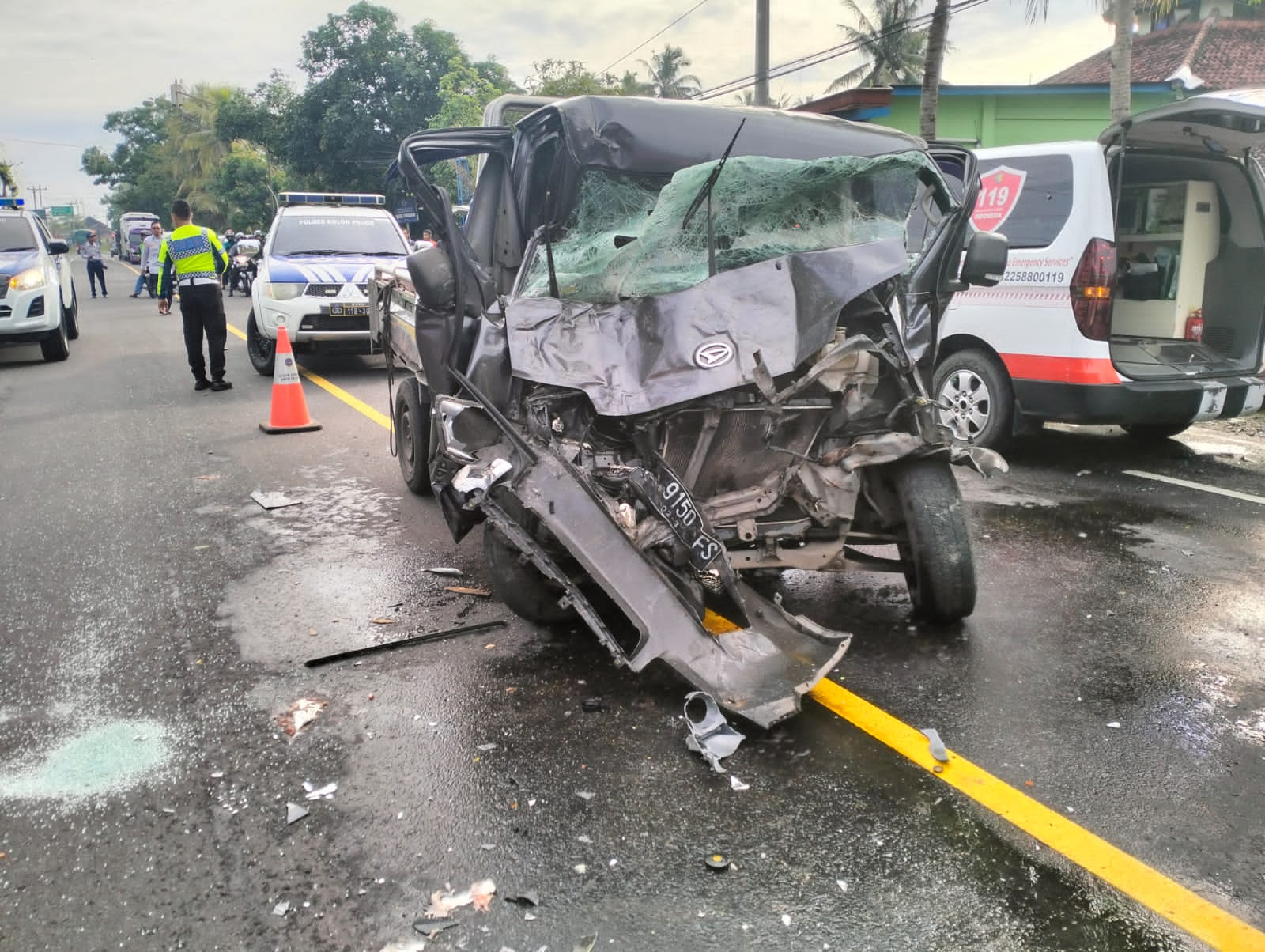 Kecelakaan Karambol Terjadi di Kulon Progo Saat Hari Natal