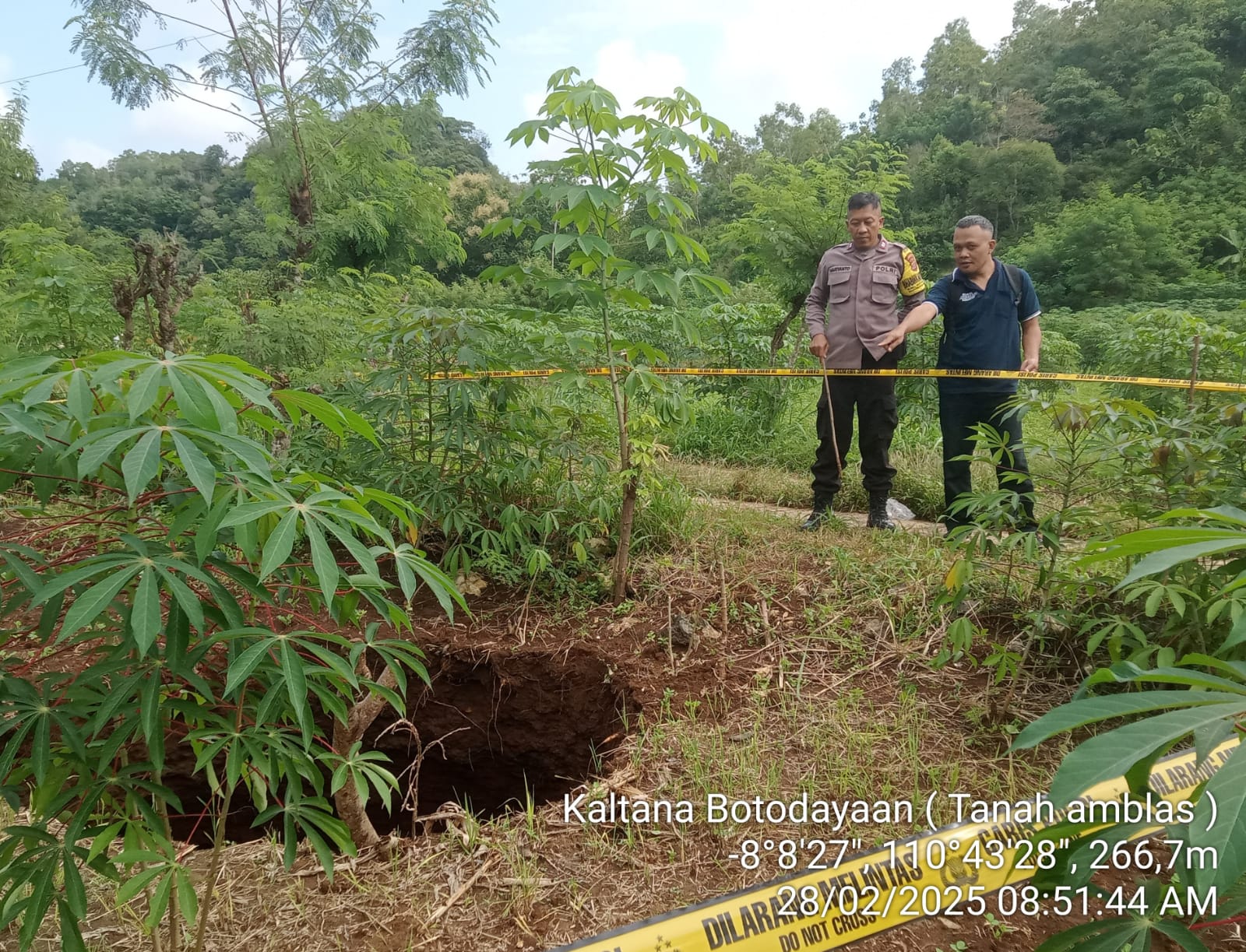 Fenomena Sinkhole Kembali Muncul di Gunungkidul, Ini Kronologinya