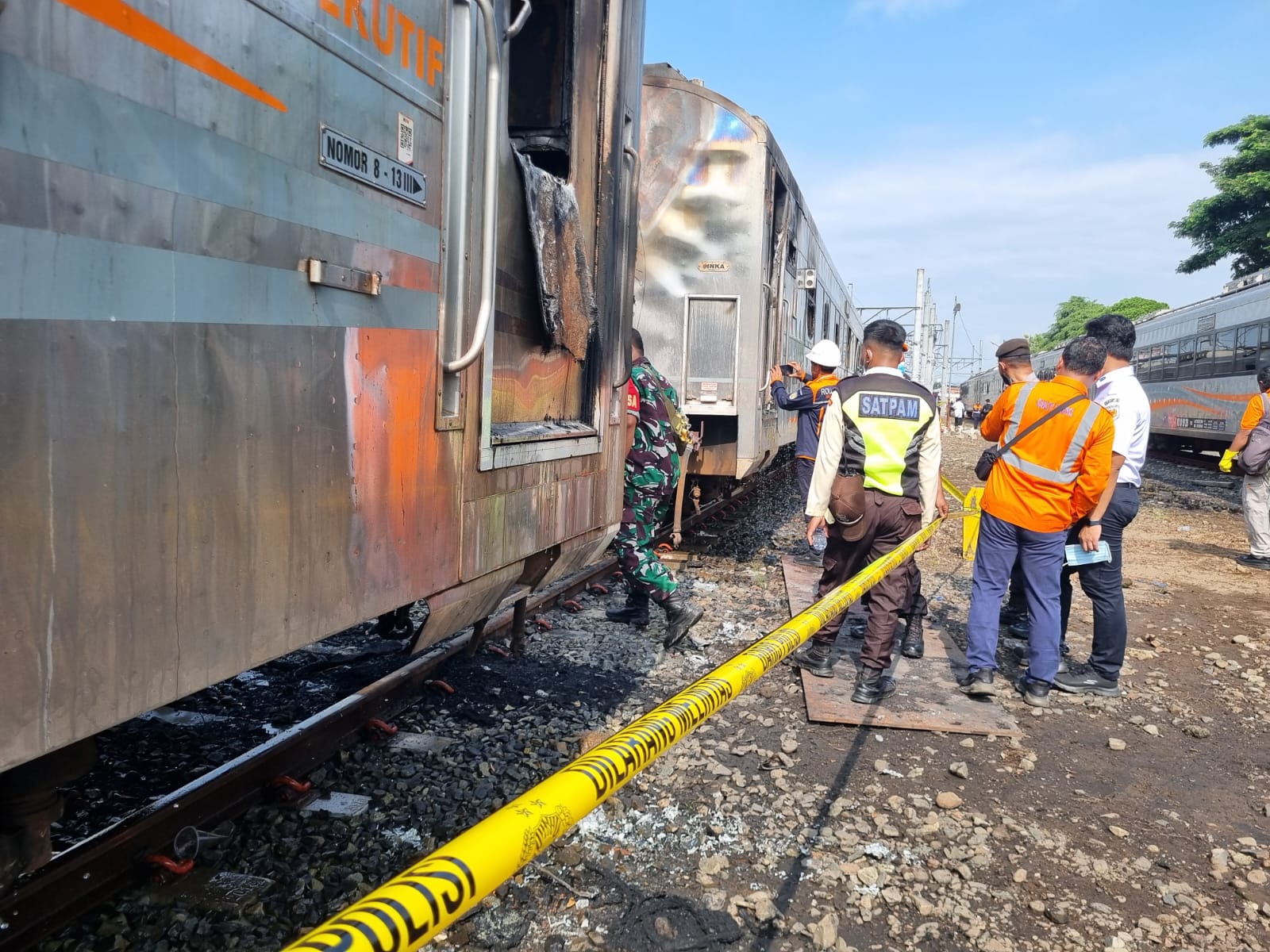 KAI Pastikan Kelancaran Layanan Pasca Insiden 3 Gerbong Kereta Kebakaran di Stasiun Tugu