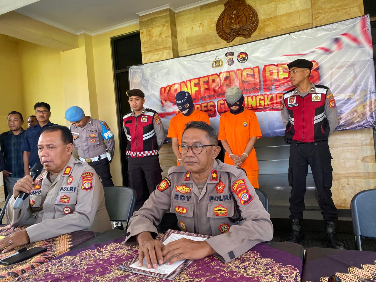 Duh! Pasutri di Gunungkidul Nekat Mencuri Motor dan Uang Milik Mantan Bosnya