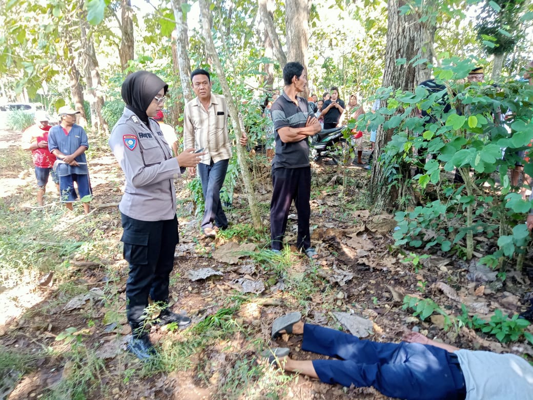 Lansia di Gunungkidul Ditemukan Tak Bernyawa di Lahan Tegalan