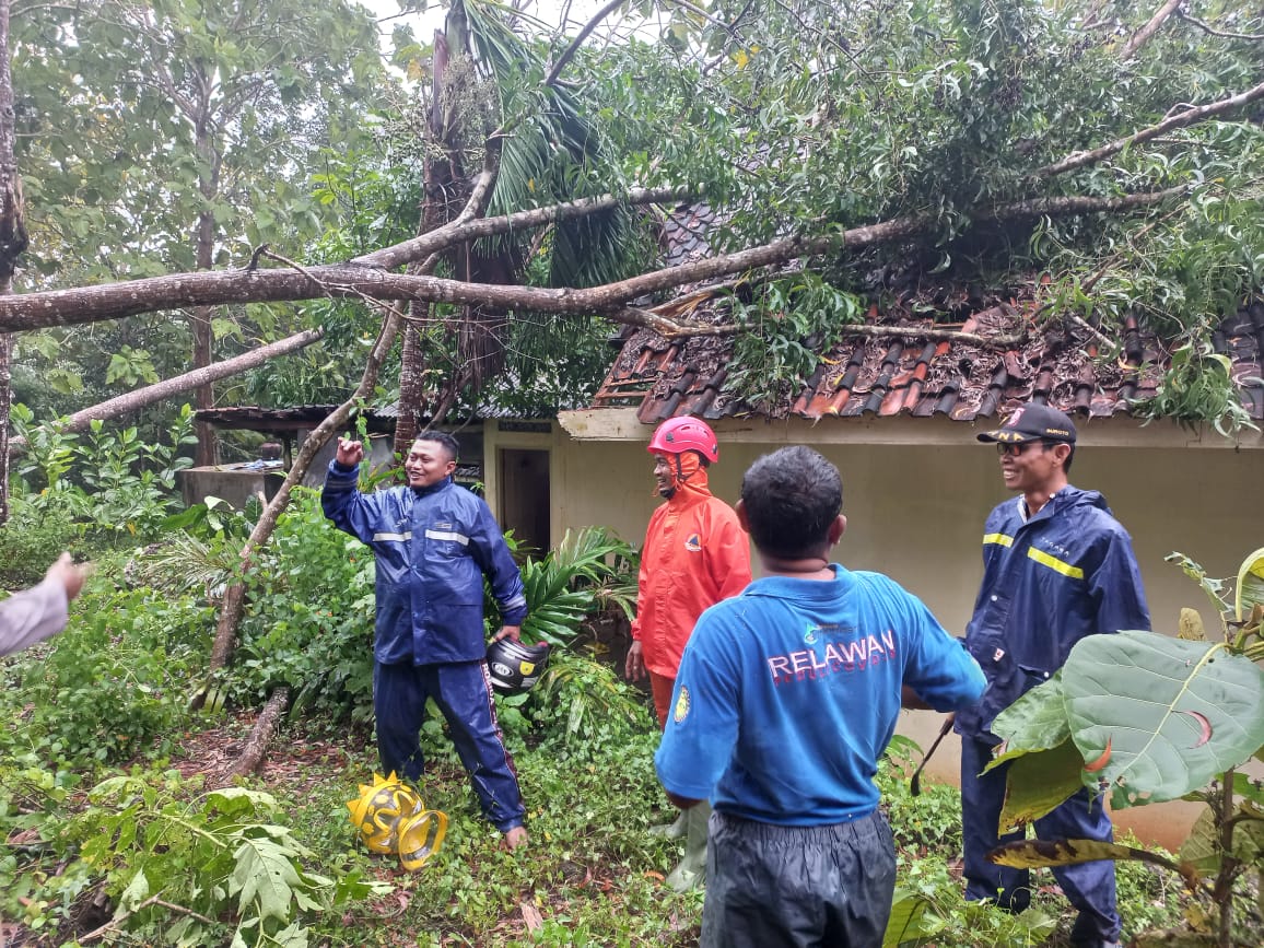 Dampak Cuaca Buruk di Gunungkidul, Sekolah Tergenang Air Hingga Pohon Tumbang