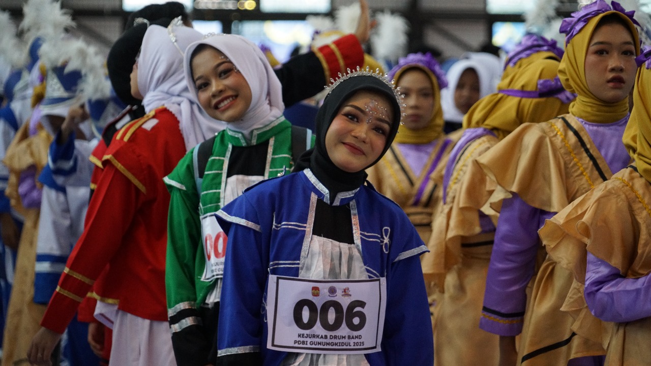 Ratusan Kelompok Drumband Ikuti Kejurkab Gunungkidul, Berikut Daftar Peraih Juara
