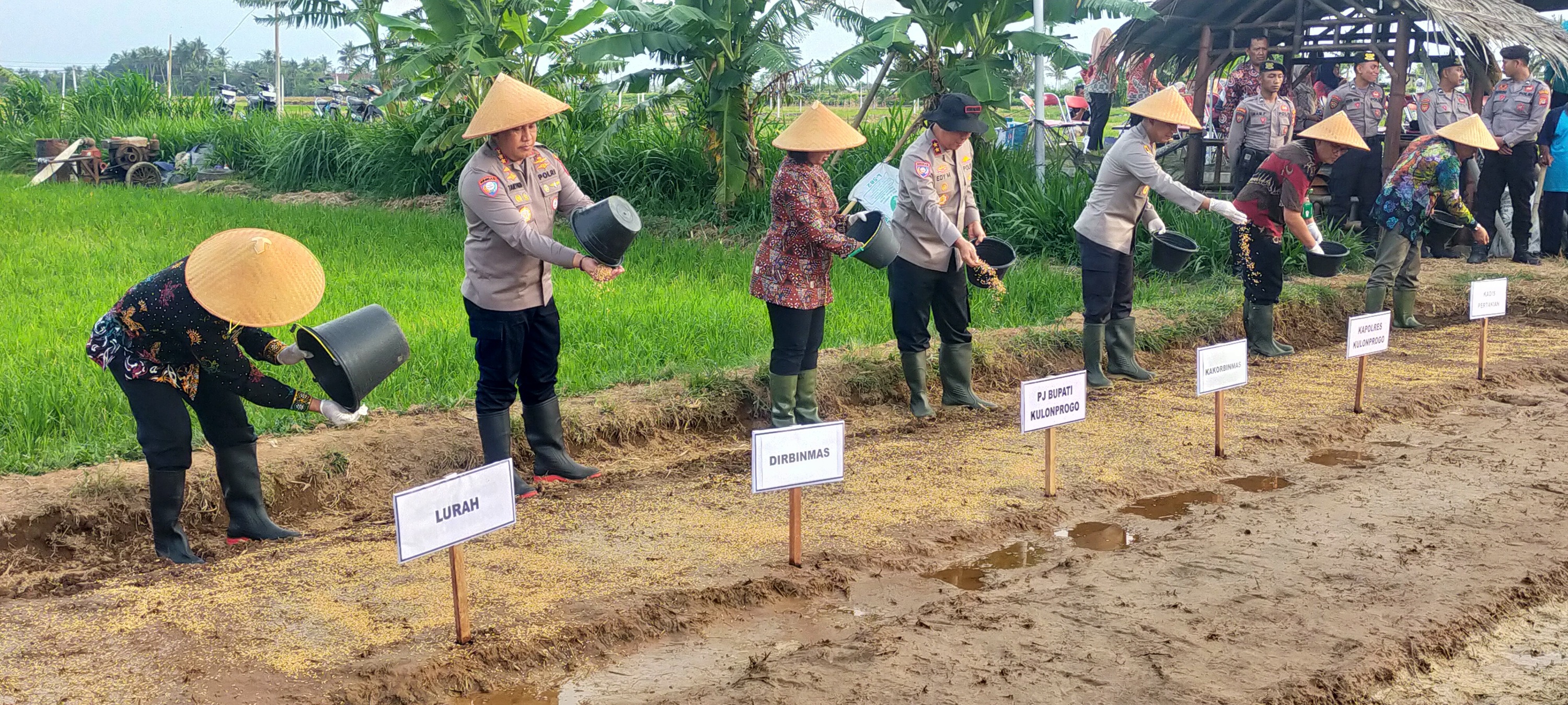 Kakorbinmas Barhakam Polri Dukung Terwujudnya Ketahanan Pangan