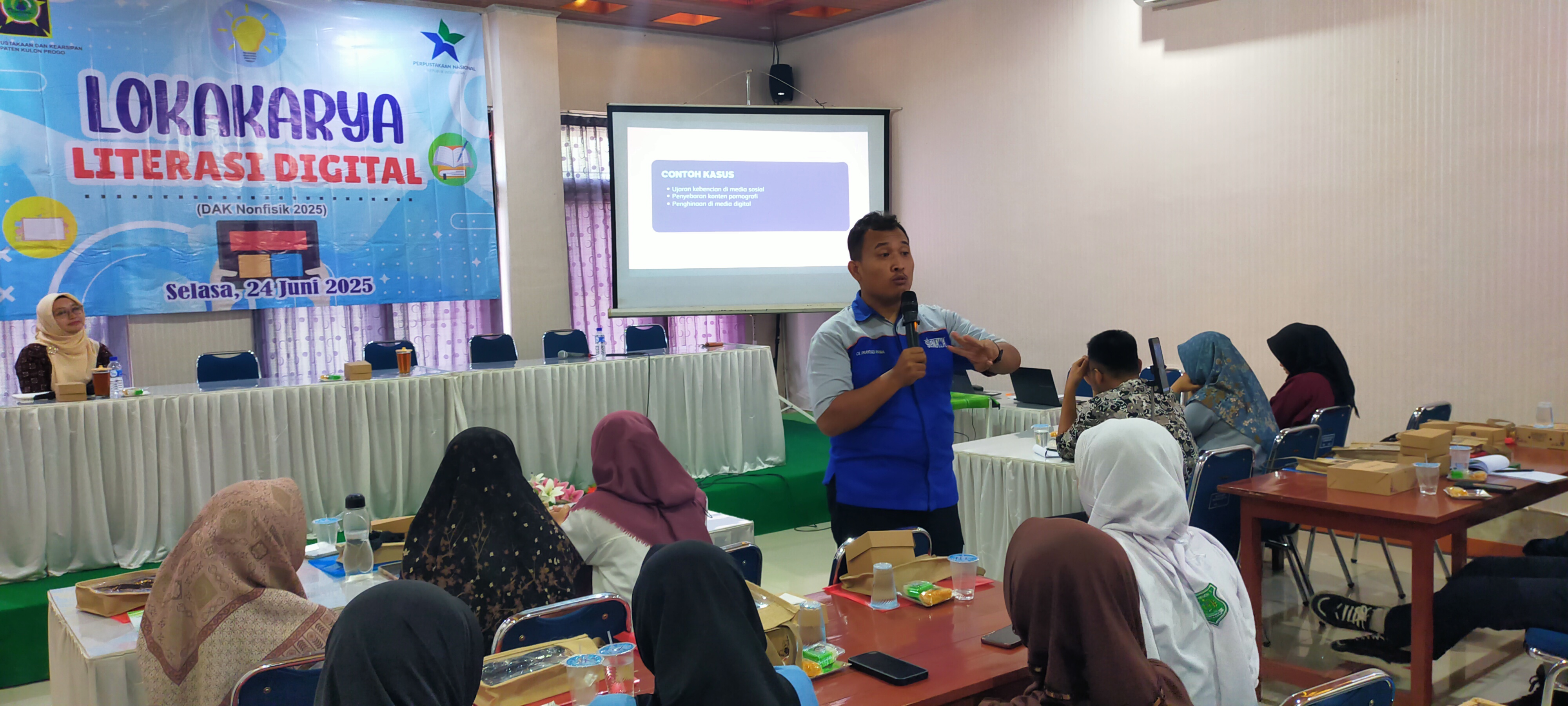 Tangkal Dampak Negatif Era Digitalisasi, Dispussip Kulon Progo Dorong Literasi Digital