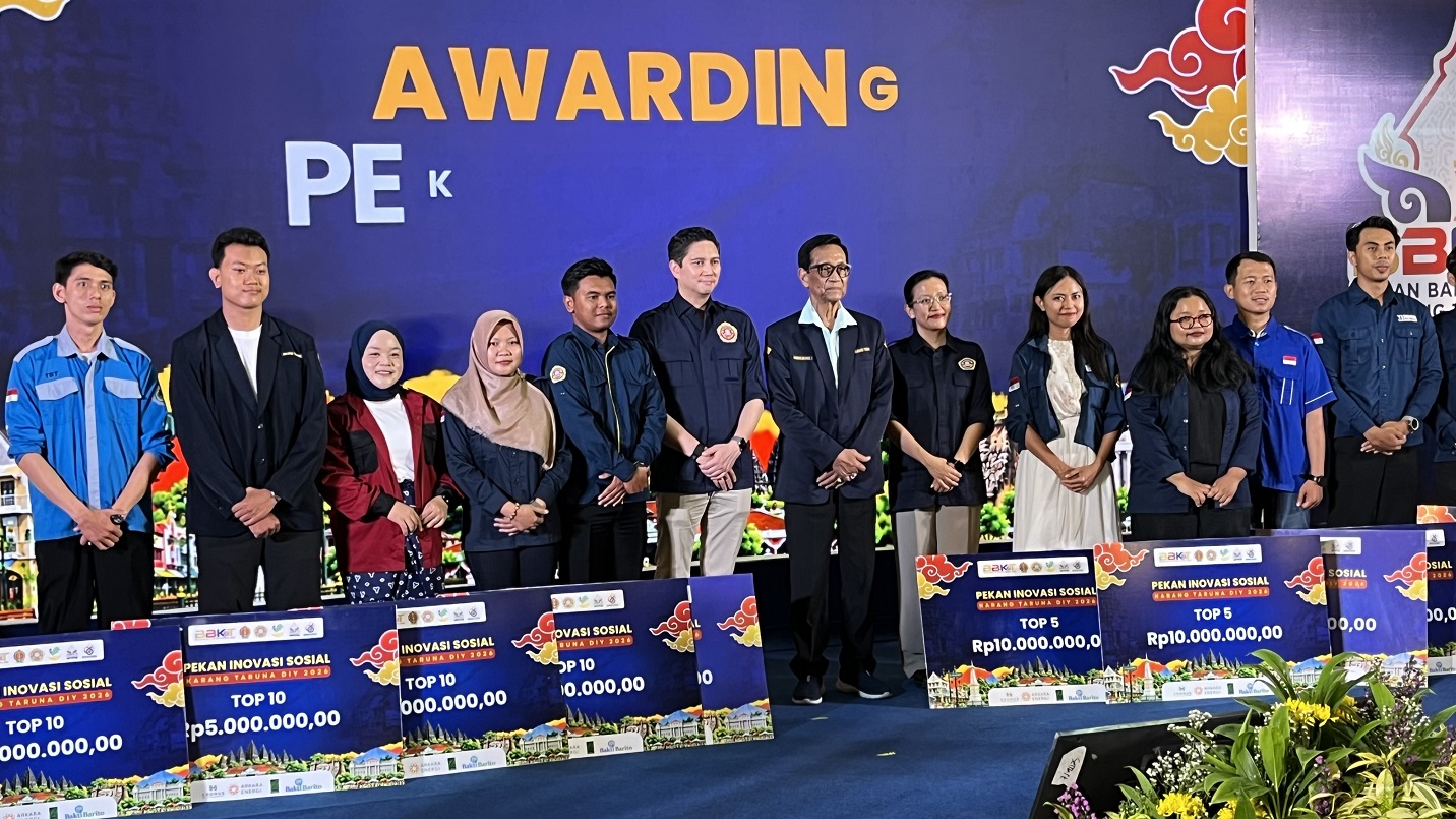 Awarding Night Bulan Bakti Nasional Karang Taruna 2026, Malam Apresiasi Karya dan Prestasi ...
