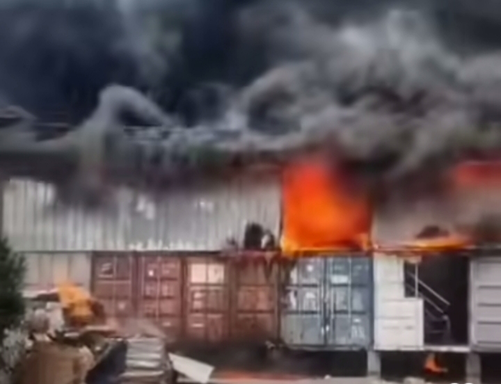 Kebakaran di kalideres Jakarta Barat hari ini