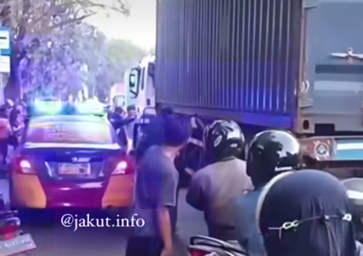 Kecelakaan di Cilincing Jakarta Utara hari ini
