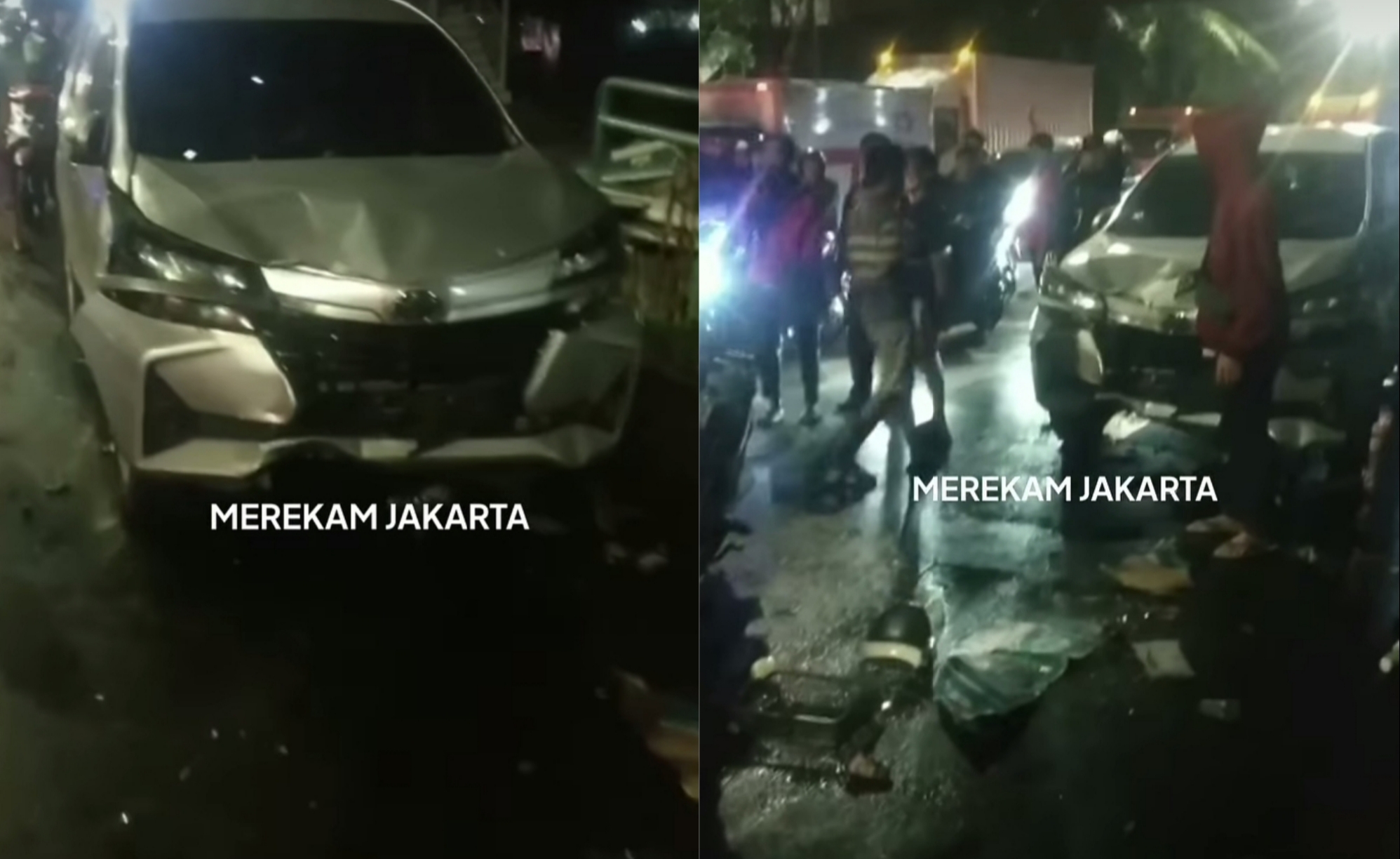 Kecelakaan di Kalideres Jakarta Barat hari ini