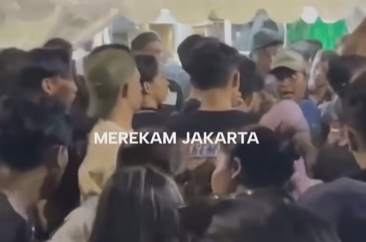 Penonton konser ricuh di Jakarta Pusat