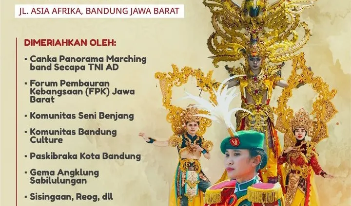 Jadwal Kirab Pancasila Bandung 2023