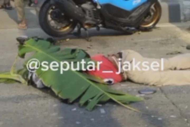 Kecelakaan di Jakarta Selatan hari ini 
