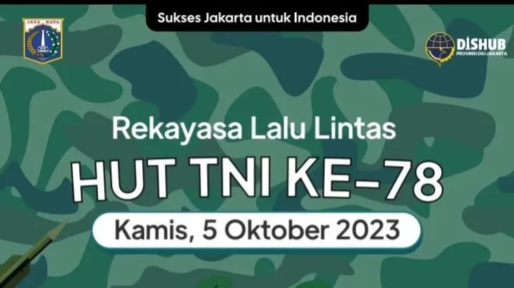 Info Pengalihan Arus Lalu Lintas di Jakarta Hari ini 5 Oktober 2023, Ada ...