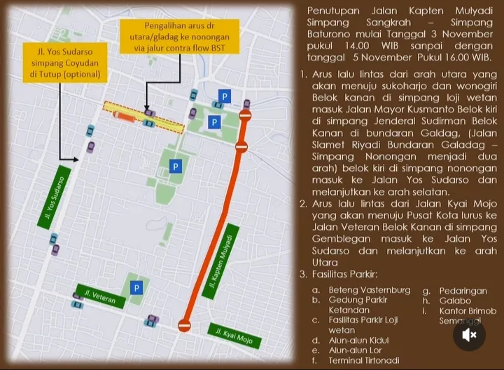 9 Lokasi Parkir Haul Habib Ali Alhabsyi di Solo, Sejumlah Ruas Jalan Dialihkan 