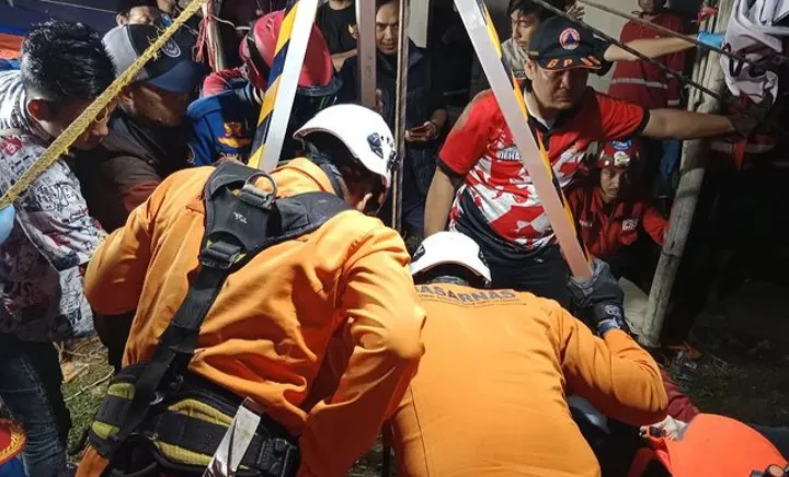 Korban tewas usai jatuh ke sumur di Cianjur 