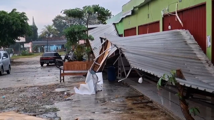 Dilanda Hujan Deras dan Angin Kencang, Berikut Sejumlah Titik Kejadian di Gunungkidul