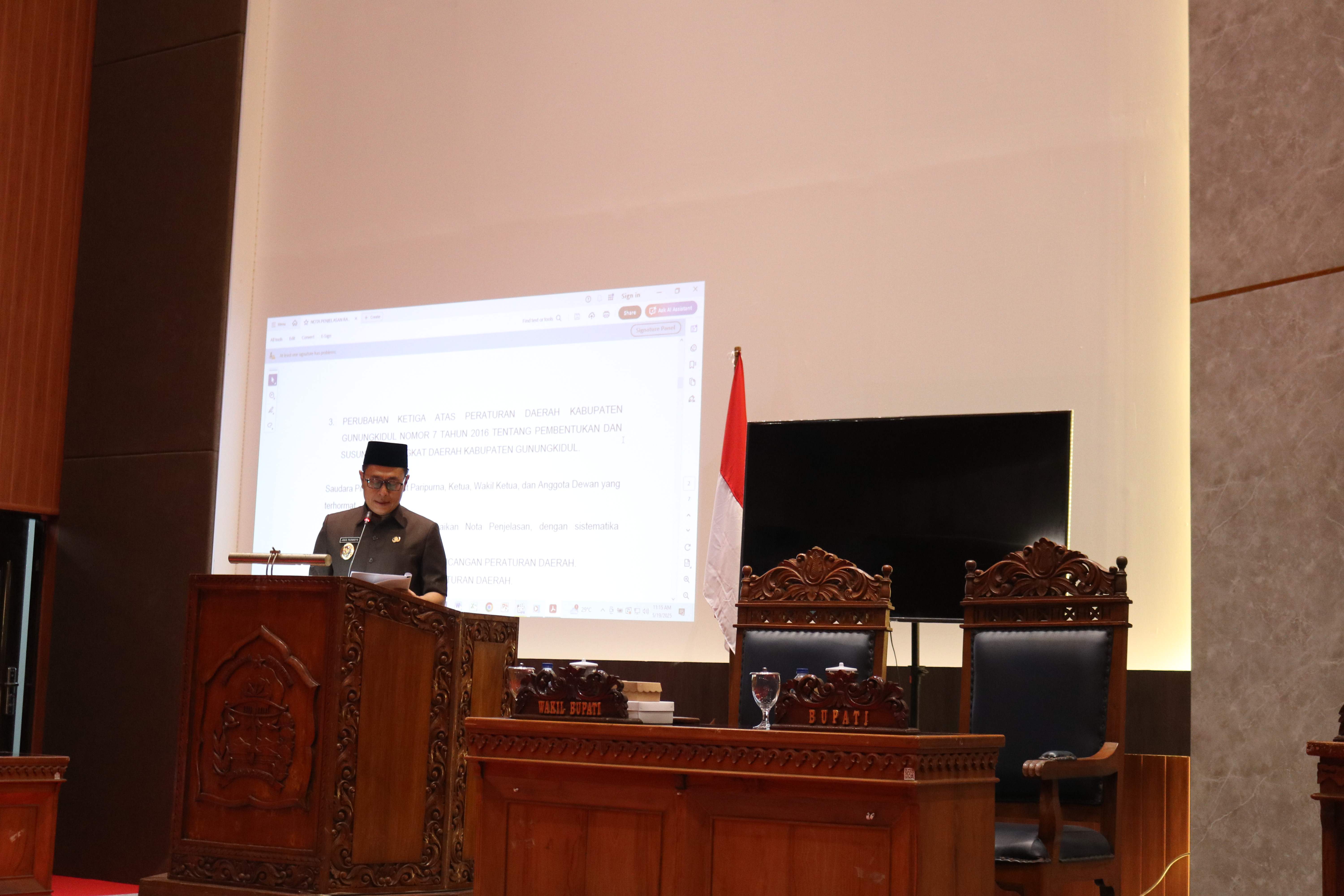 Pemkab Gunungkidul Bakal Rombak 2 Dinas Ini, Kenapa ?