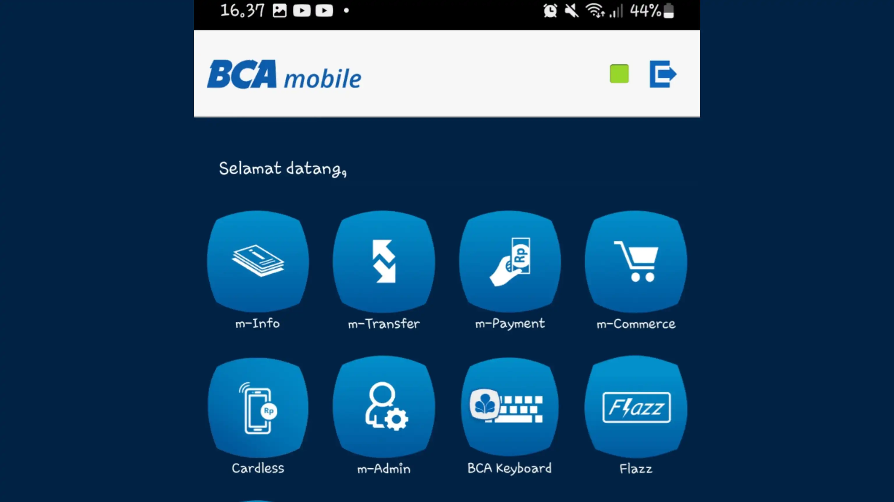 M Banking BCA Gangguan