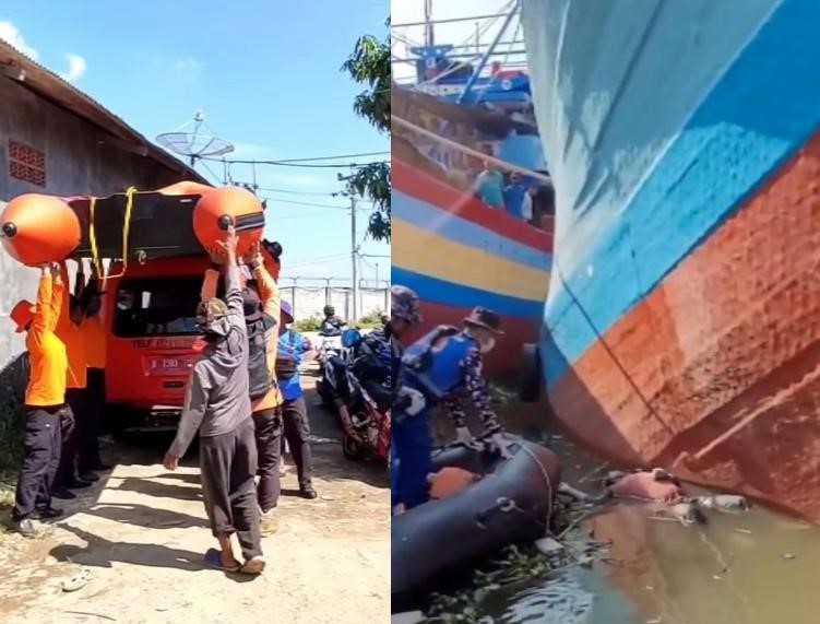 orang tenggelam di sungai silugonggo