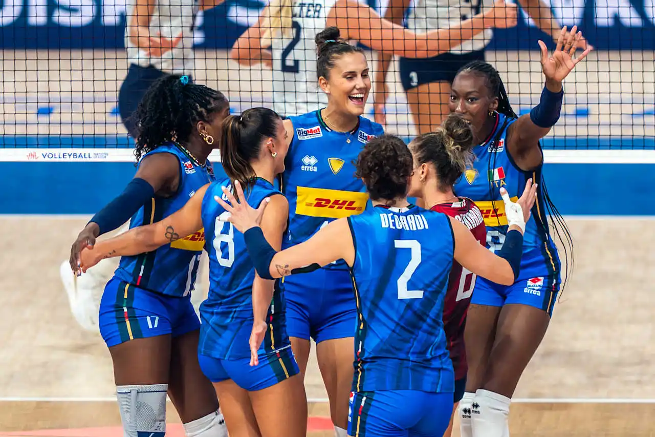 Paola Egonu Pimpin Italia Tumbangkan Amerika Serikat 3-0 di Perempat Final VNL 2025