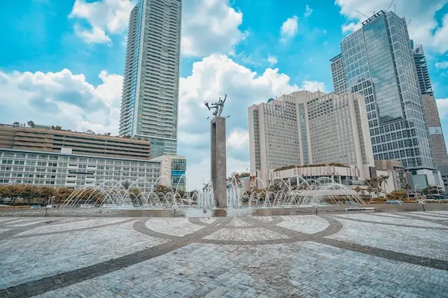 Penutupan Jalan Tahun Baru 2024 di Jakarta