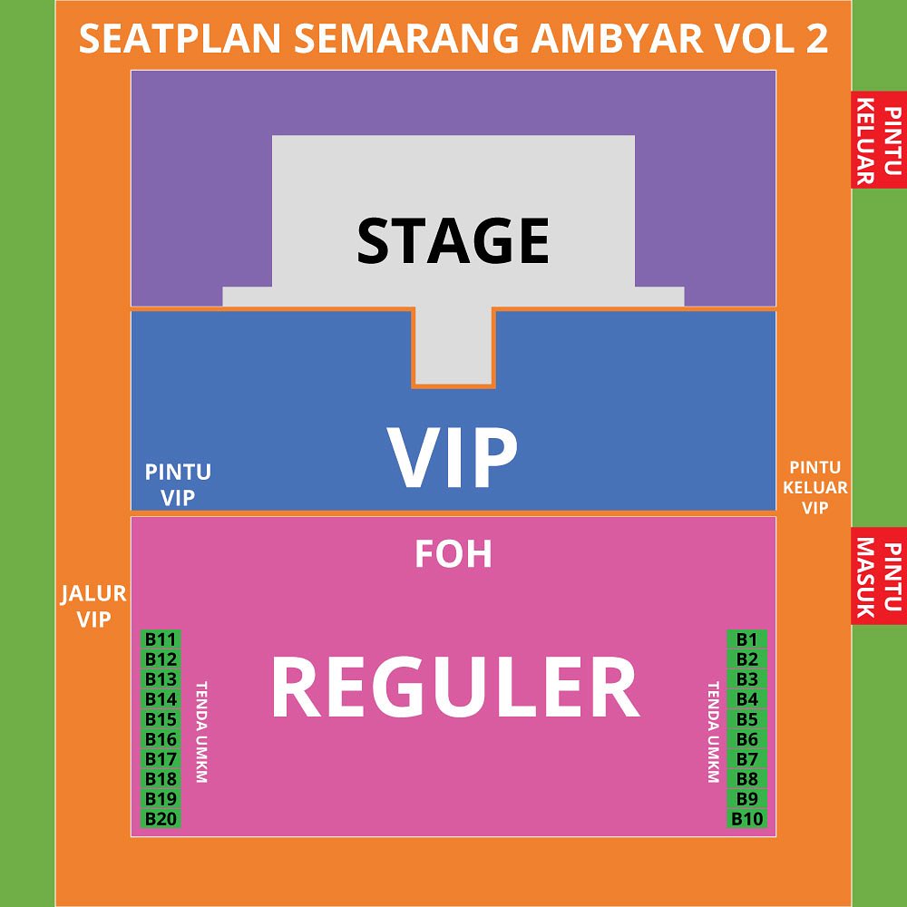 Jadwal dan Tiket Konser Semarang Ambyar 2023