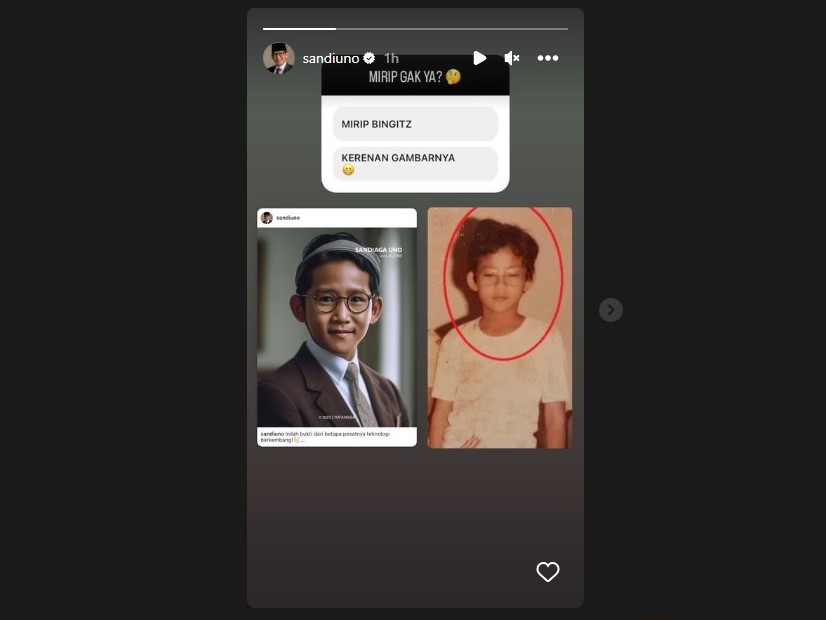 Wajah Menteri Indonesia versi AI