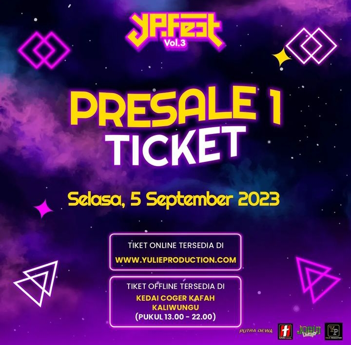 Info Tiket YP Fest Vol.3 Kendal yang Hadirkan Gildcoustic, Berikut Cara Beli Tiketnya 