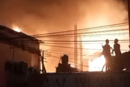 Kebakaran Rumah di Tambora Jakarta Barat